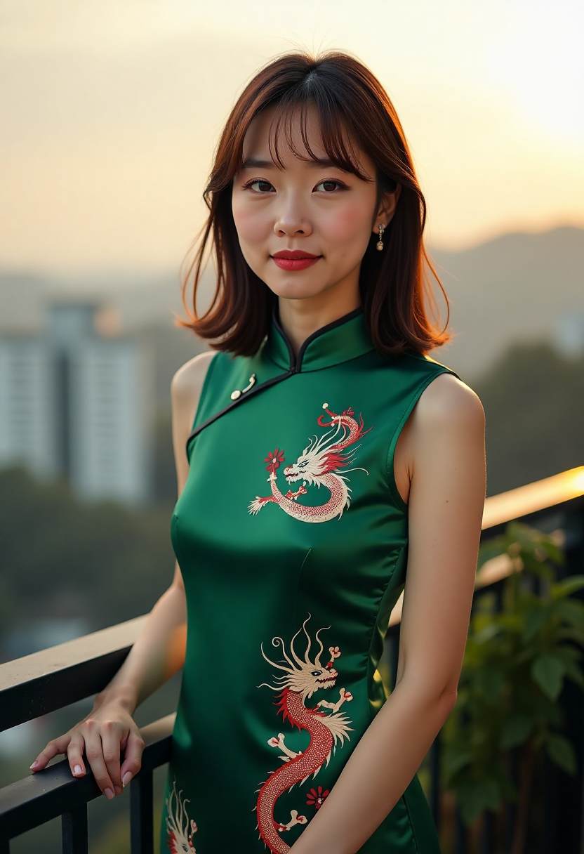 高塔折射下的全景监视
